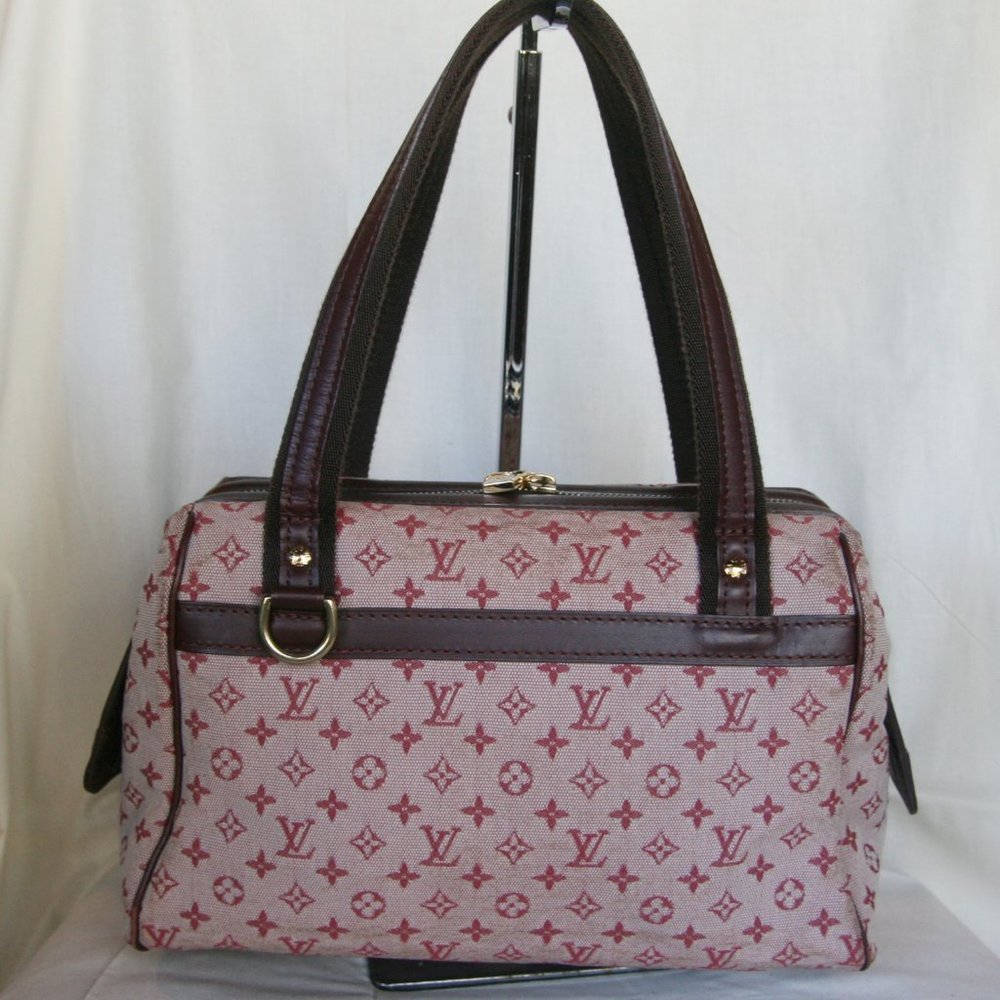 LOUIS VUITTON MINI MONOGRAM JOSEPHINE PM-100% AUTHENTIC